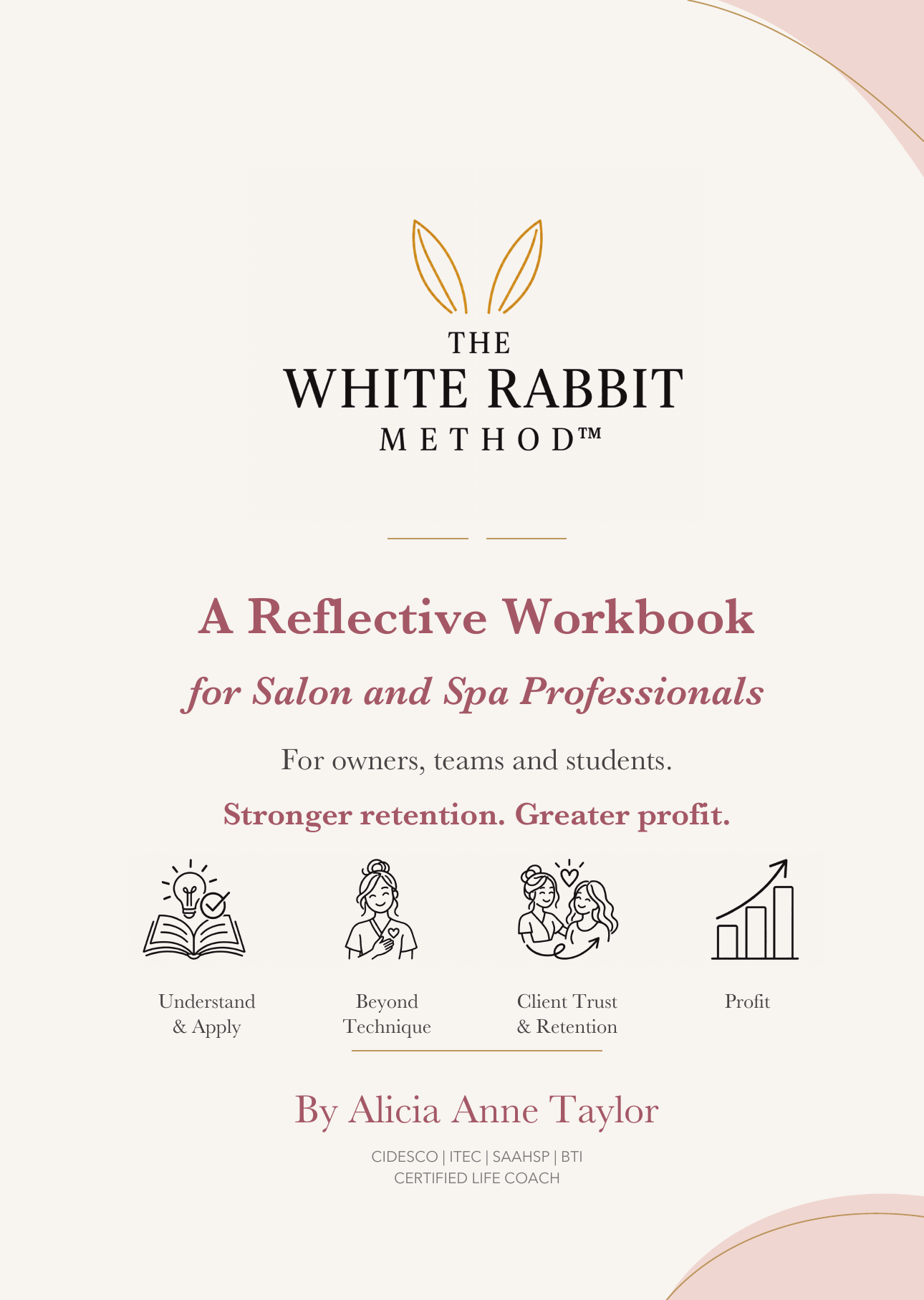 Cover of The White Rabbit Method Reflective Workbook